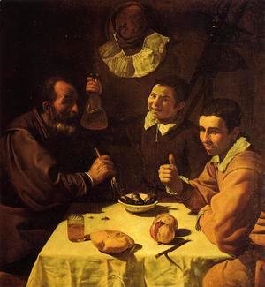 Three Men at a Table (or Luncheon)