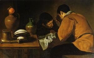 Velazquez - Two Young Men At A Table