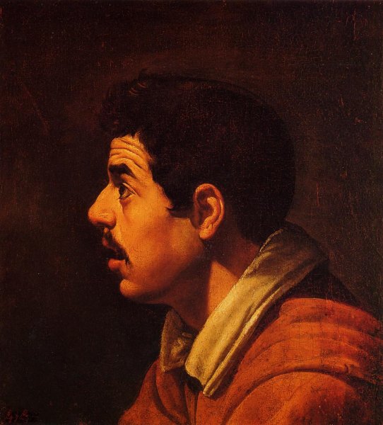 Head of a Young Man in Profile