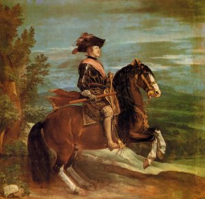 Equestrian Portrait Of Philip IV