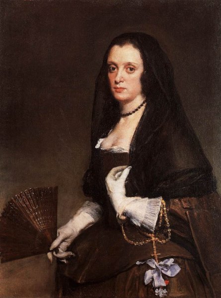 Lady With A Fan