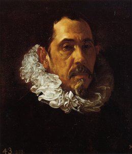 Portrait Of A Man With A Goatee