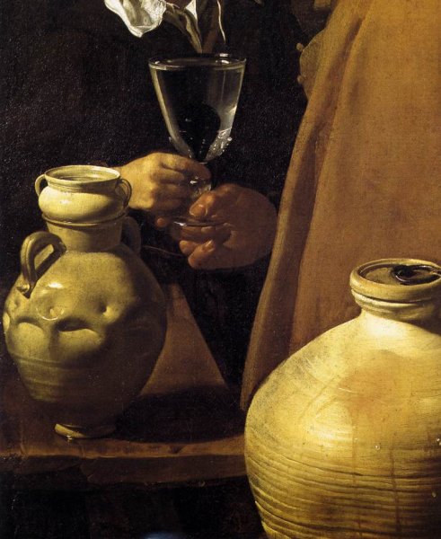 The Waterseller of Seville (detail) 1623