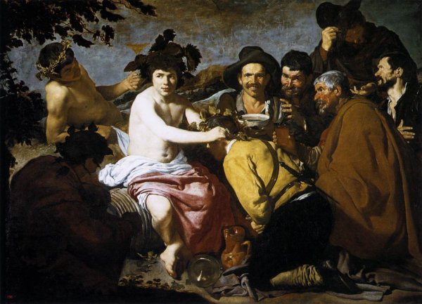 The Triumph of Bacchus (Los Borrachos, The Topers) c. 1629