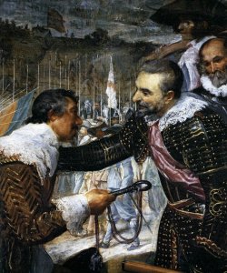 The Surrender of Breda (detail-3) 1634-35